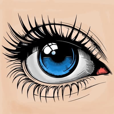 realistic eye