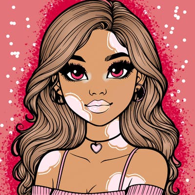 realistic pretty girl