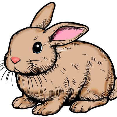 realistic bunny