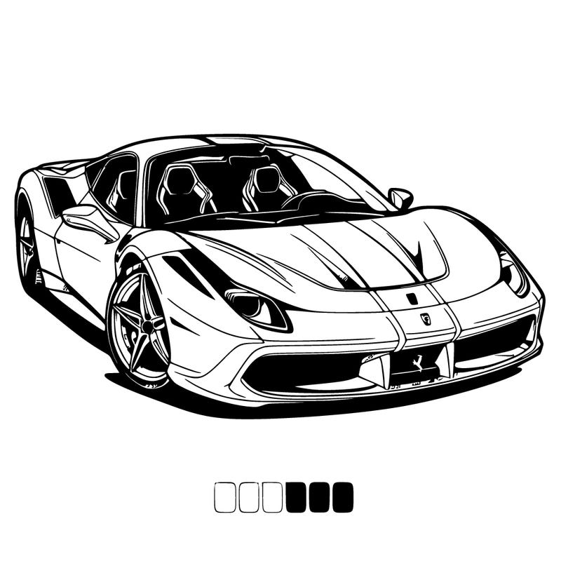 ferrari, 488