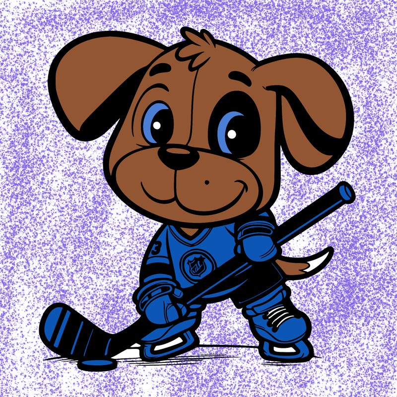 hockey dog