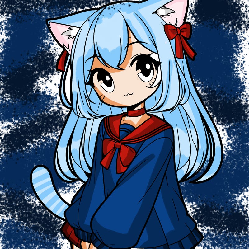 cat anime girl