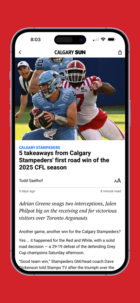Calgary Sun - News App | MWM