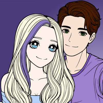 realistic girl whith her bf