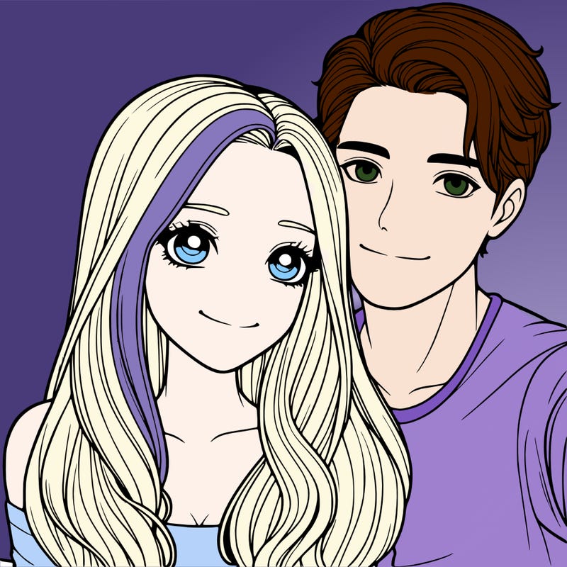 realistic girl whith her bf