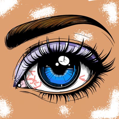 realistic eye