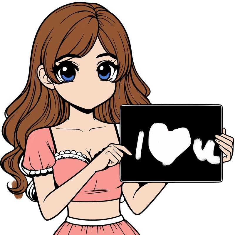 realistic pretty girl holding blank sign