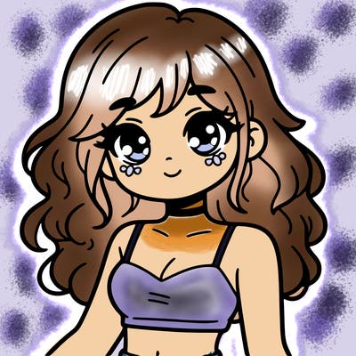 girl in a cute crop top