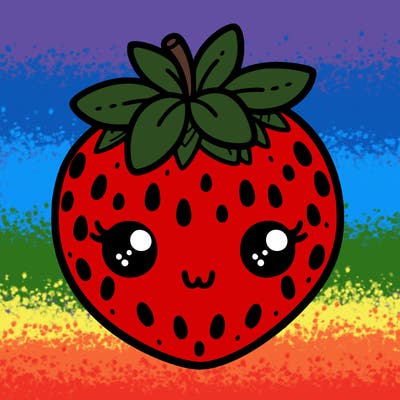 cute strawberry