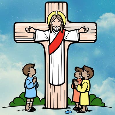 cross with jesus