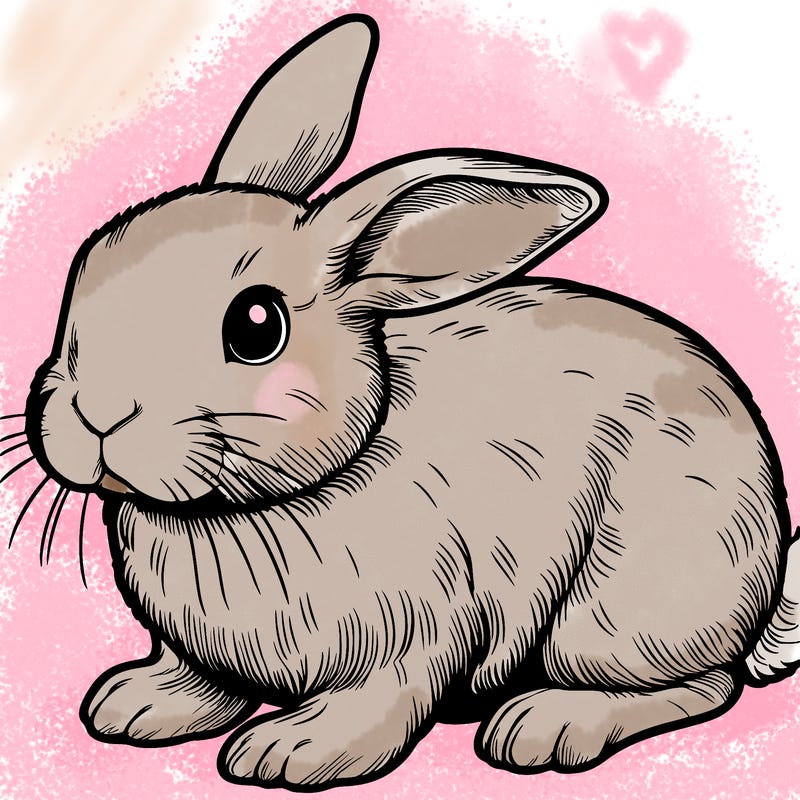 realistic bunny
