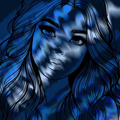 beautiful realistic girl