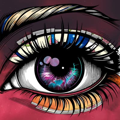 realistic eye