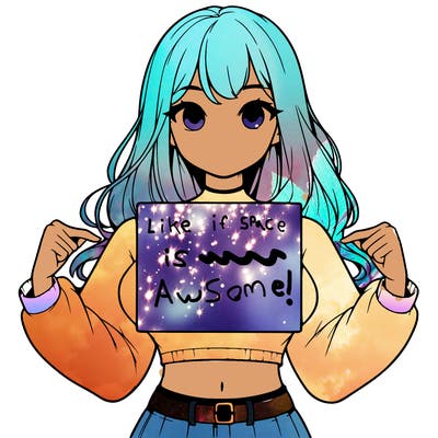 girl holding a blank sign in a long sleeve crop top