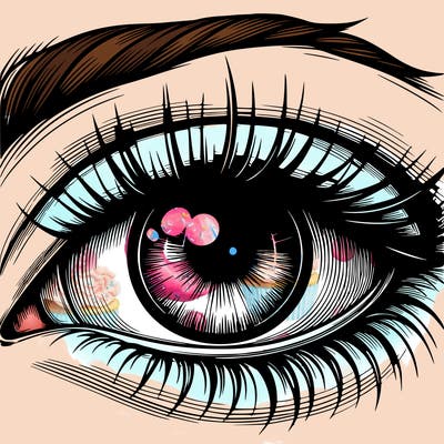 realistic eye