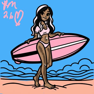 surfer girl
