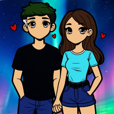 boyfriend and girlfriend