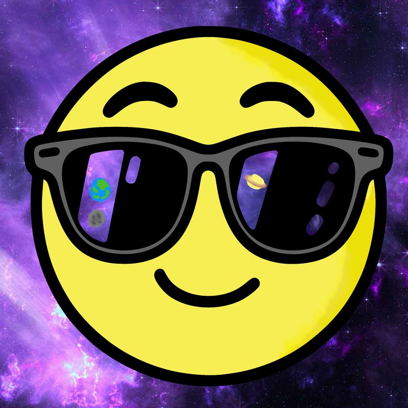 emoji with sunglasses