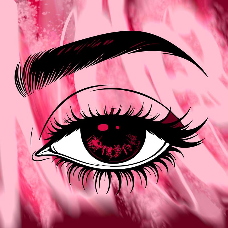 eye closed realistic