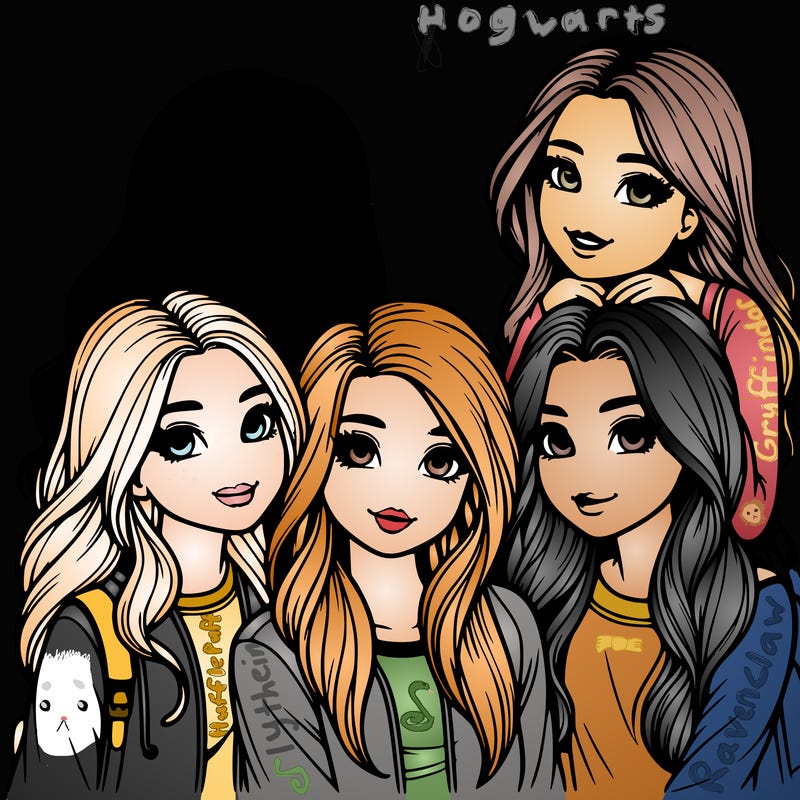 four realistic girl best friends