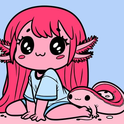 axolotl-girl