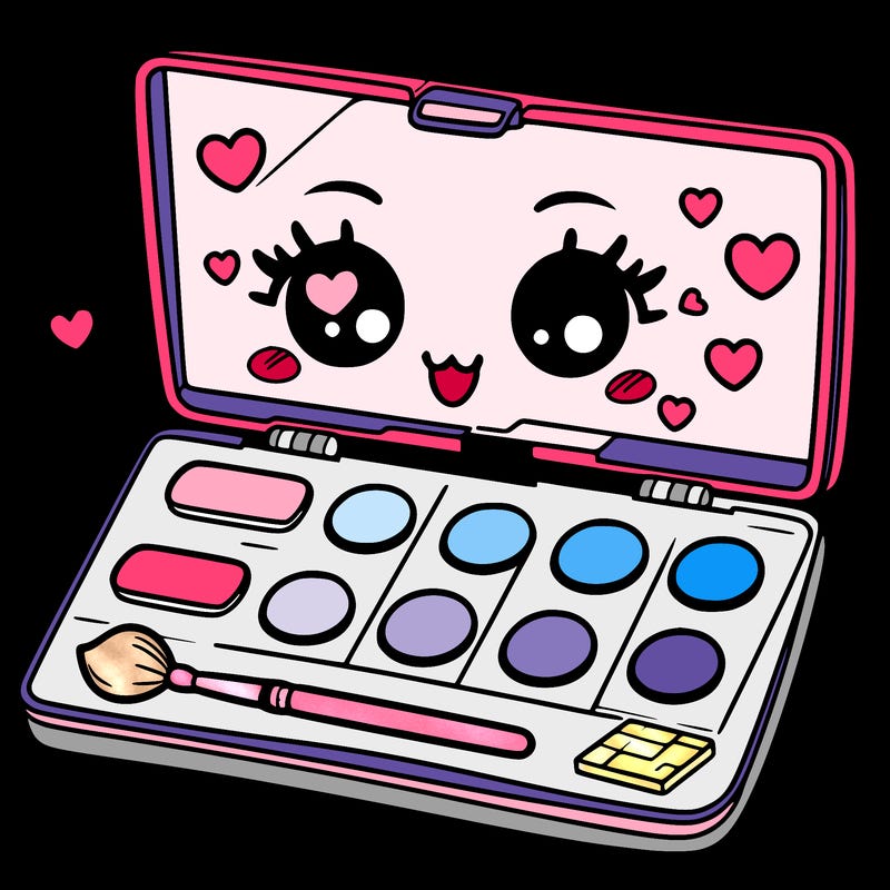 makeup pallet