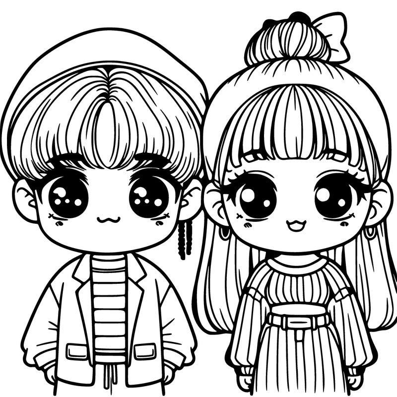 k-pop baby saja and rumi