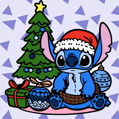 stitch christmas
