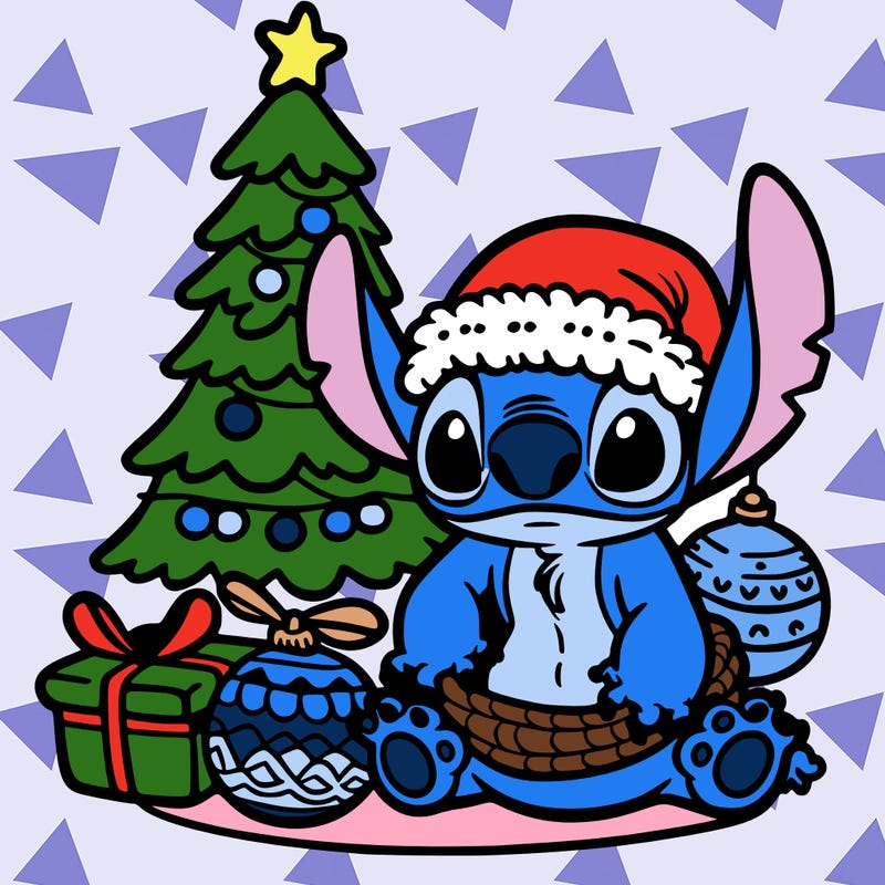 stitch christmas