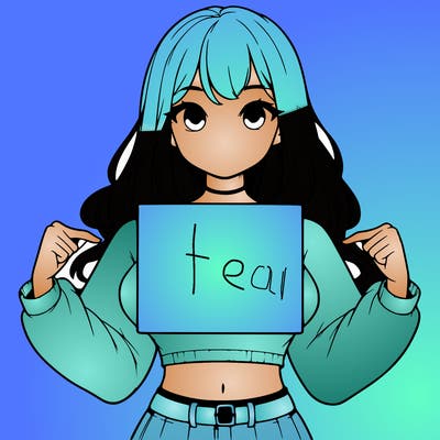 girl holding a blank sign in a long sleeve crop top