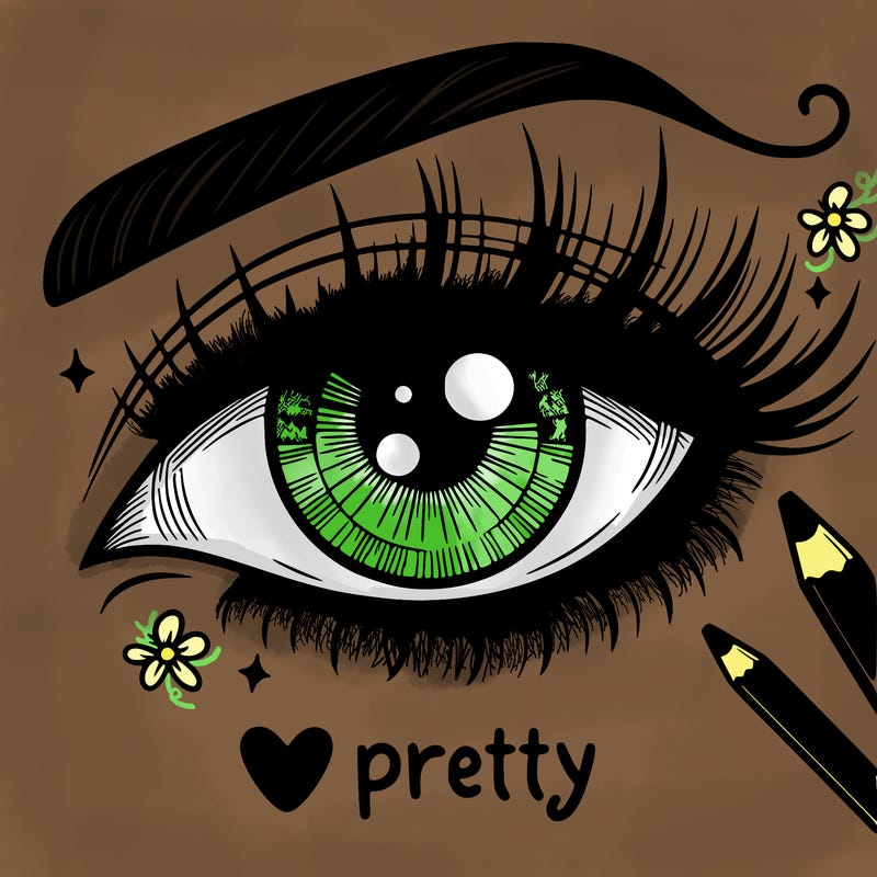 pretty eye
