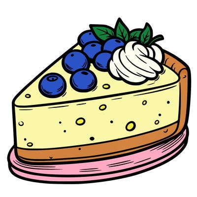 a cheesecake