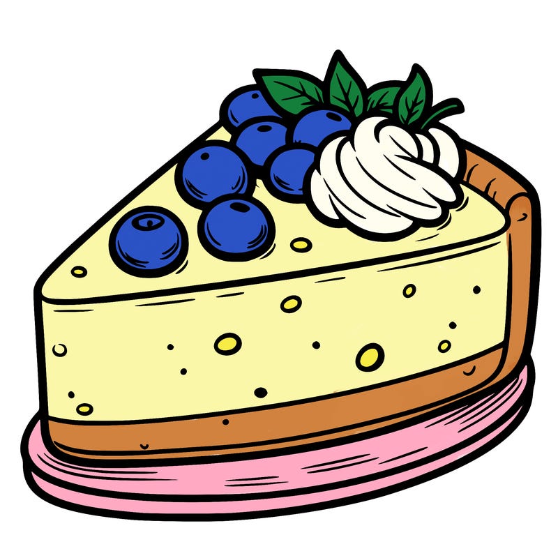 a cheesecake