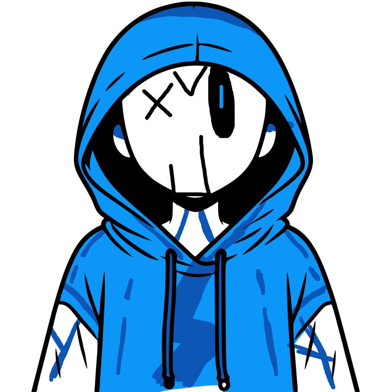 faceless girl in hoodie