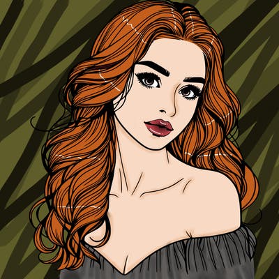 beautiful realistic girl