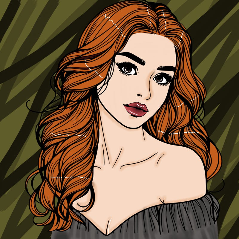 beautiful realistic girl