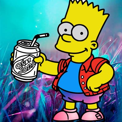 simpson with soda