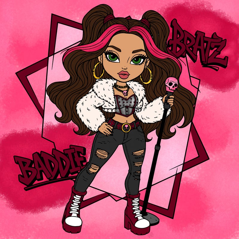 baddie barbie / bratz doll