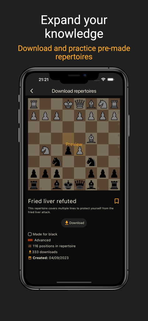 Chess Prep Pro Openings - Games App | MWM
