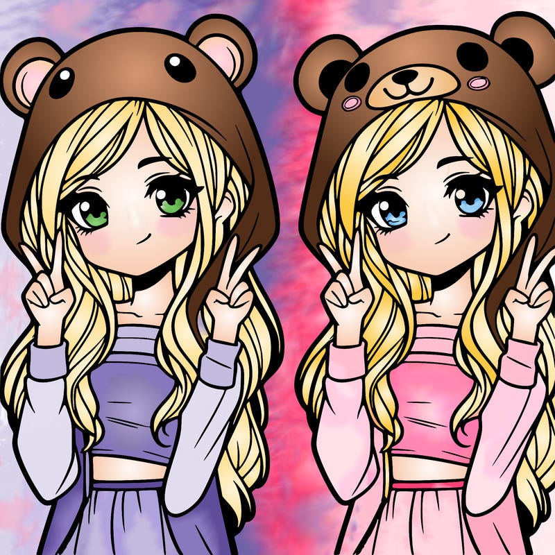 teen girl in animal costume