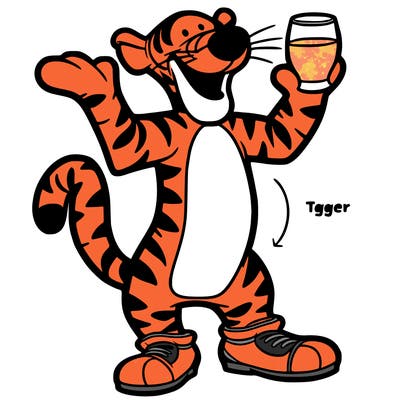 tigger as a human