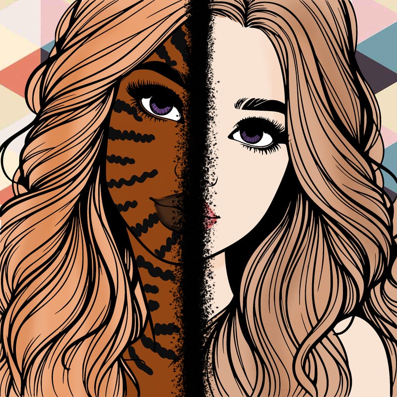 beautiful realistic girl