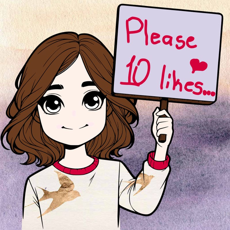realistic girl holding up a sign