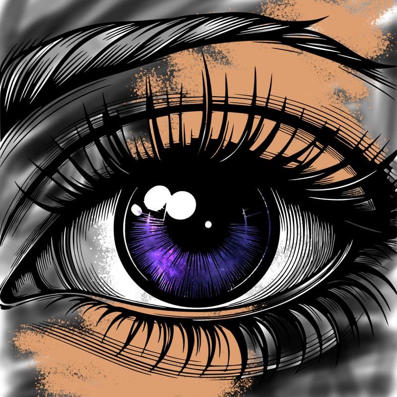 realistic eye
