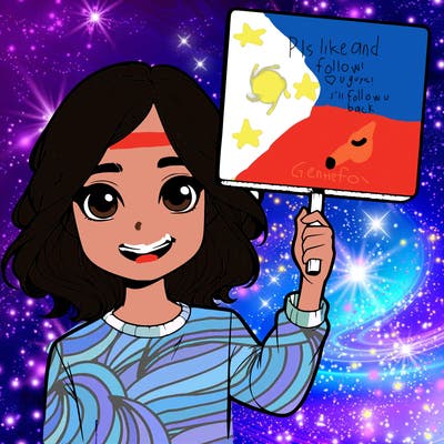 realistic girl holding up a sign