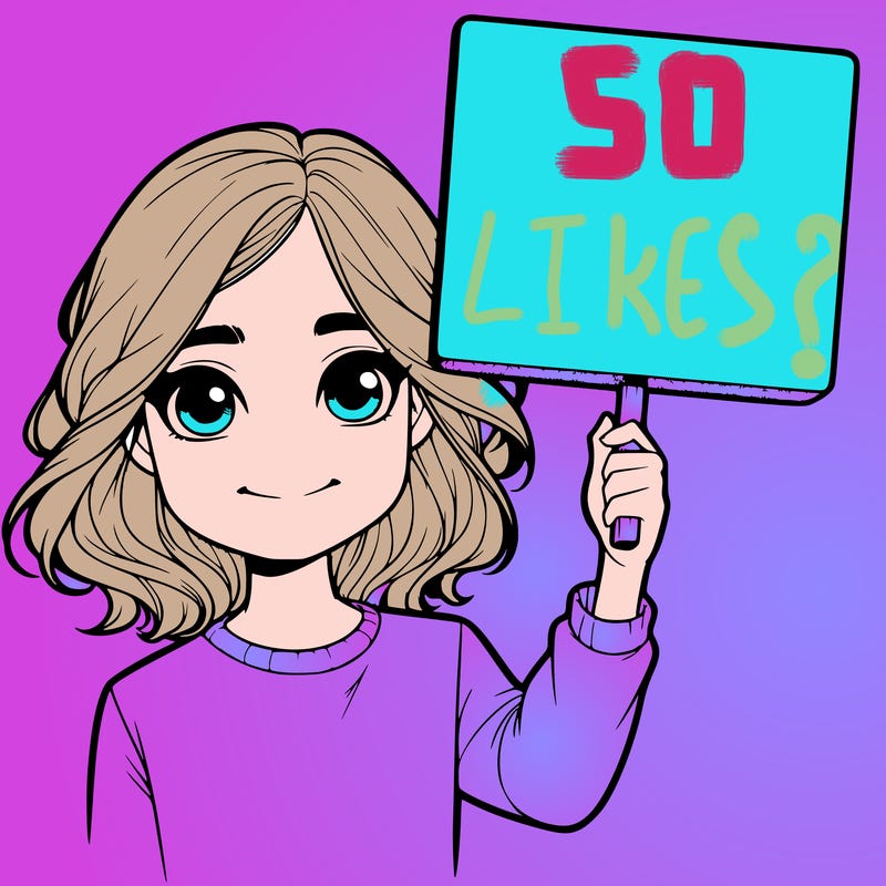 realistic girl holding up a sign