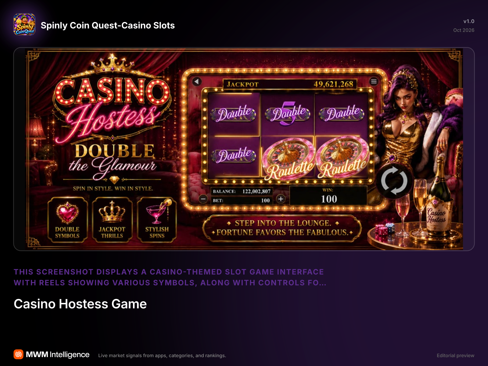 Spinly Coin Quest-Casino Slots - Games App | MWM