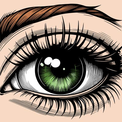 realistic eye