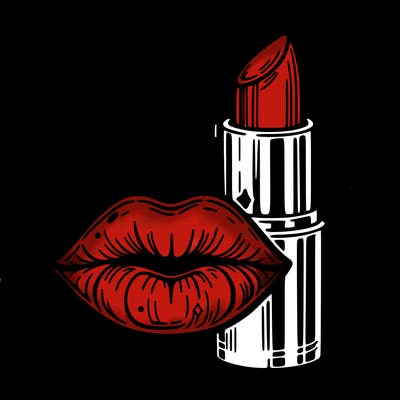 lips and lipstick