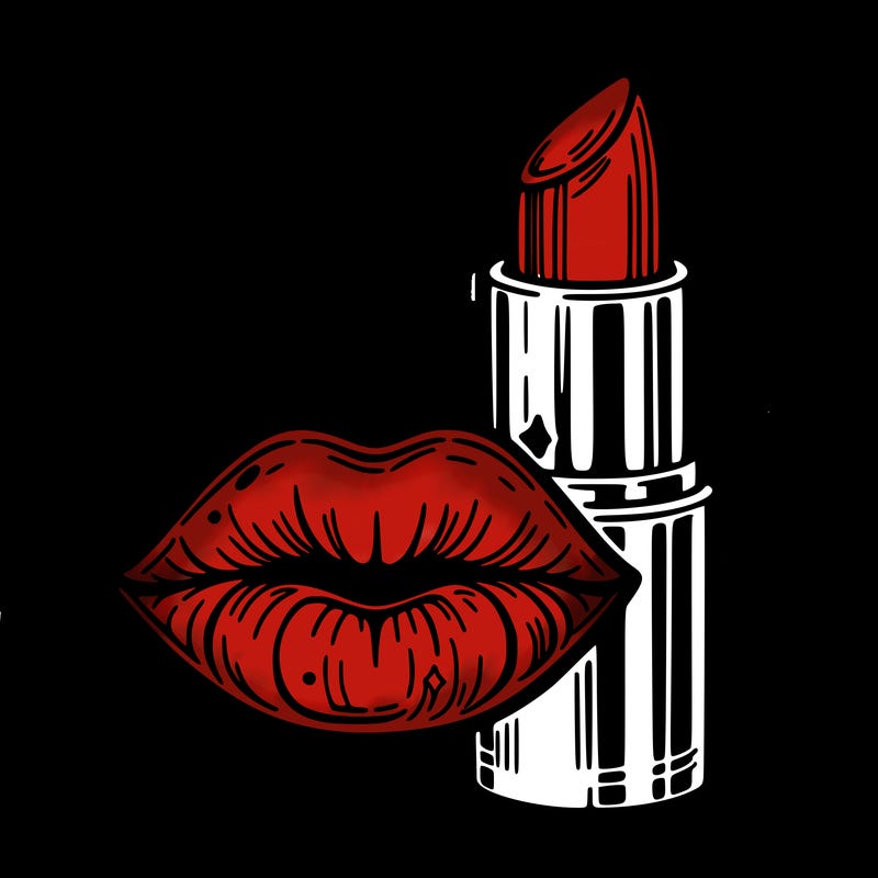 lips and lipstick